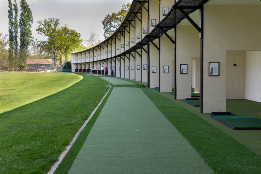 The driving range